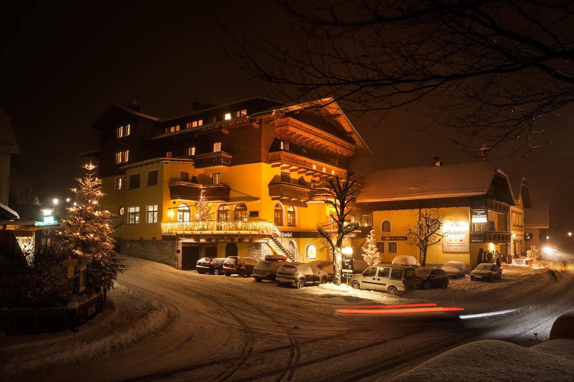 Hotel Gasthof Zum Kirchenwirt Puch bei Hallein Bagian luar foto